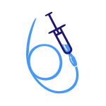 Curalini logo met anesthesiemasker