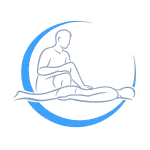 Curalini logo met mannelijke fysiotherapeut