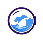 Curalini logo met opgevouwen handdoek