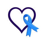 Curalini logo met lint en hart voor kankerzorg