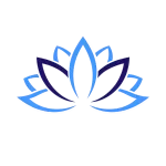 Curalini logo met lotusbloem