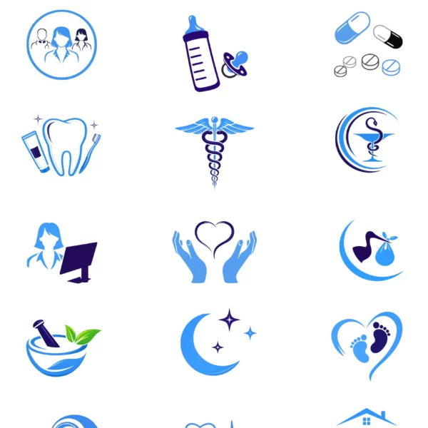 Meer dan 50 ontwerpen beschikbaar voor gepersonaliseerde zorgkleding met medische en zorgmotieven